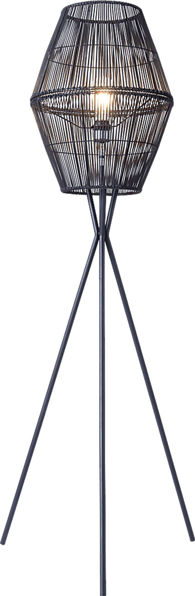 Benito Lane Black Floor Lamp - Thumbnail - Image 3