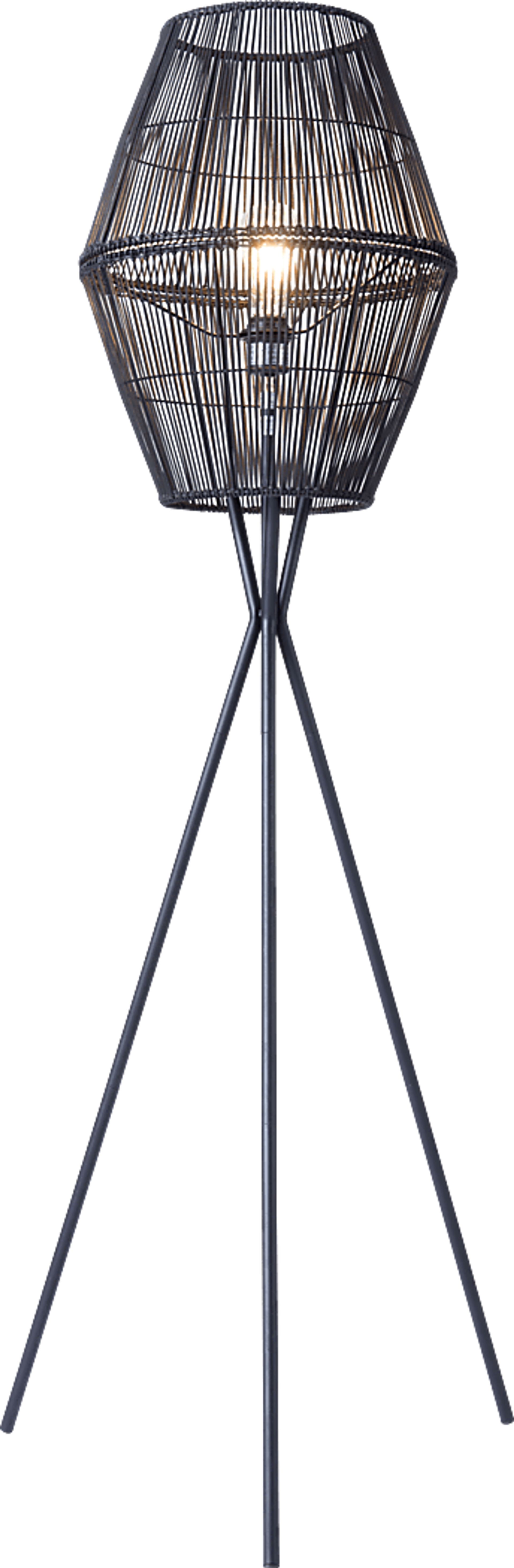 Benito Lane Black Floor Lamp - Image 3