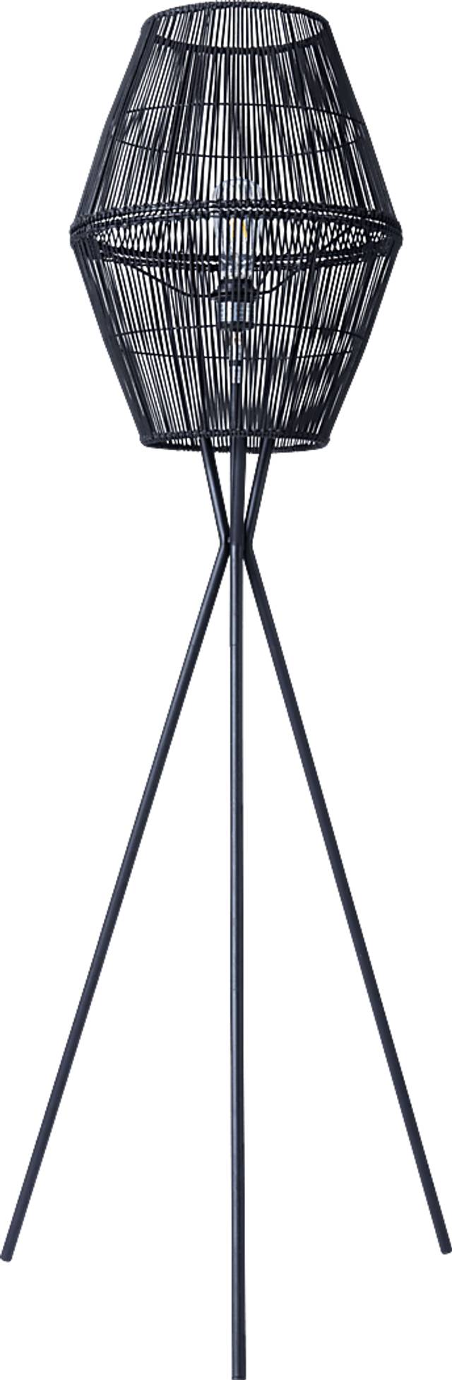 Benito Lane Black Floor Lamp - Thumbnail - Image 4