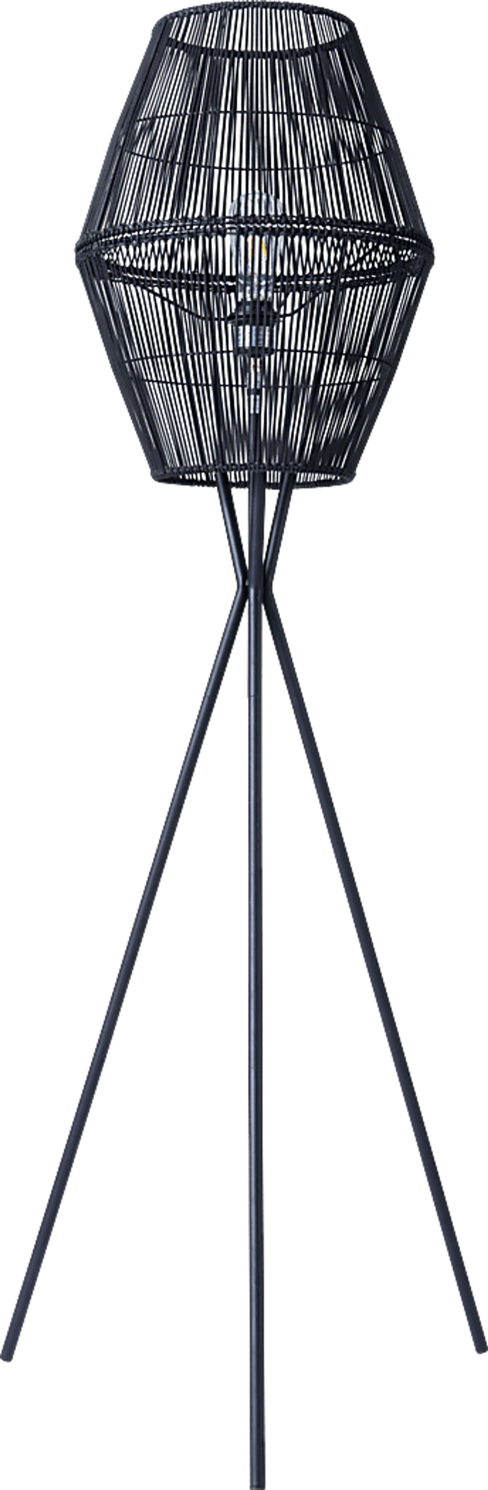 Benito Lane Black Floor Lamp - Image 4