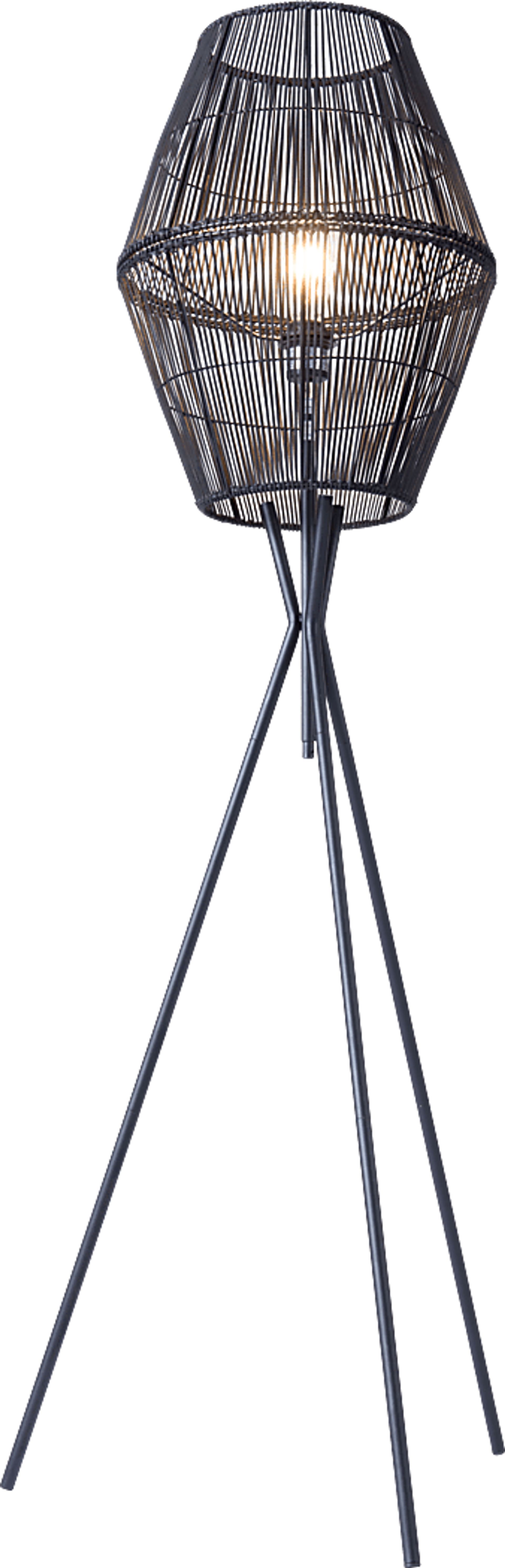 Benito Lane Black Floor Lamp - Image 5