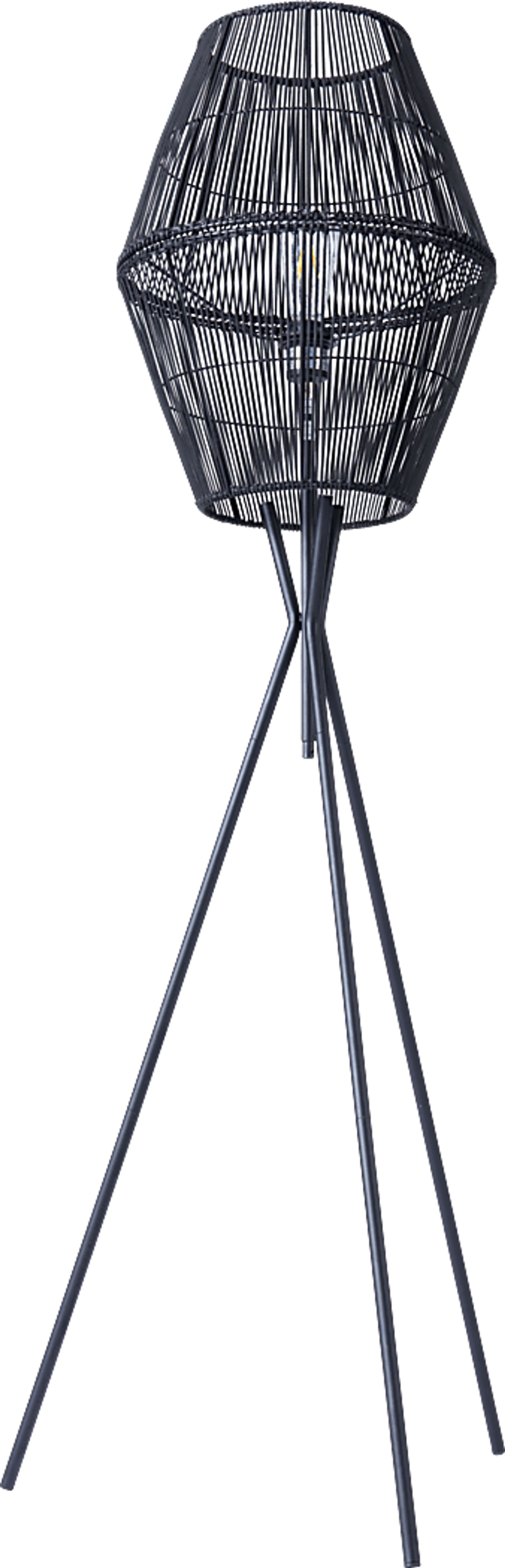 Benito Lane Black Floor Lamp - Image 6