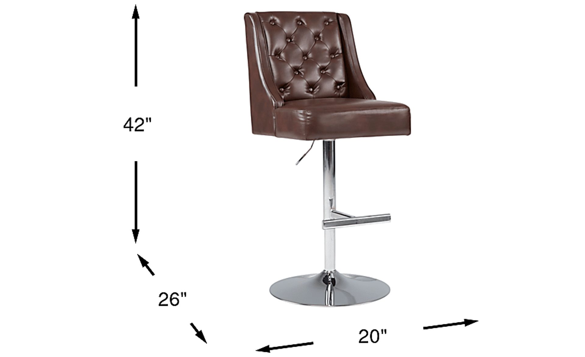 Dimension Image. Please refer to the Dimension Tab on this page for dimension details.