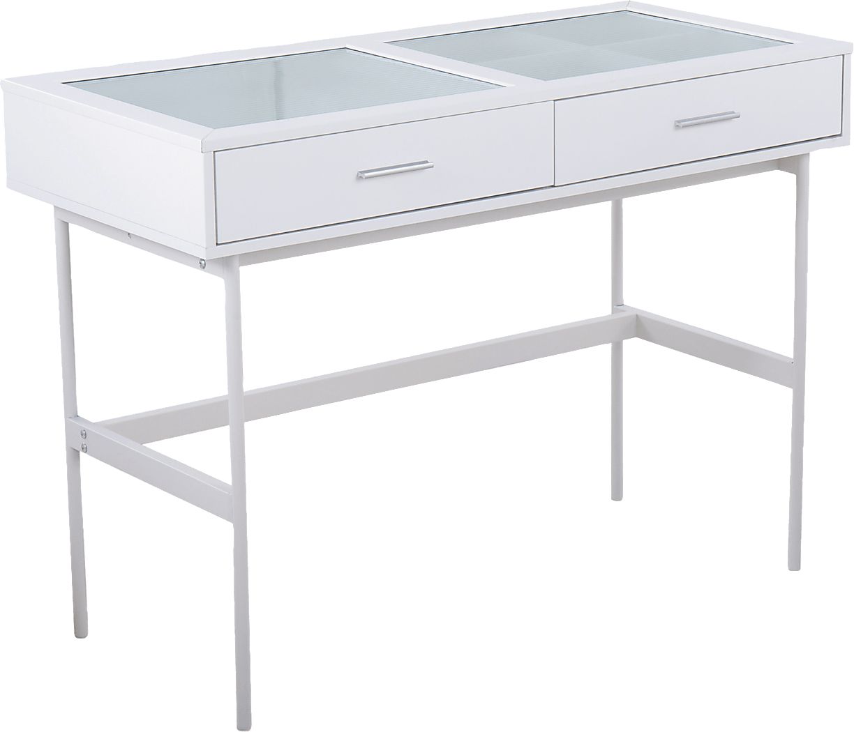 Benkard White Sofa Table