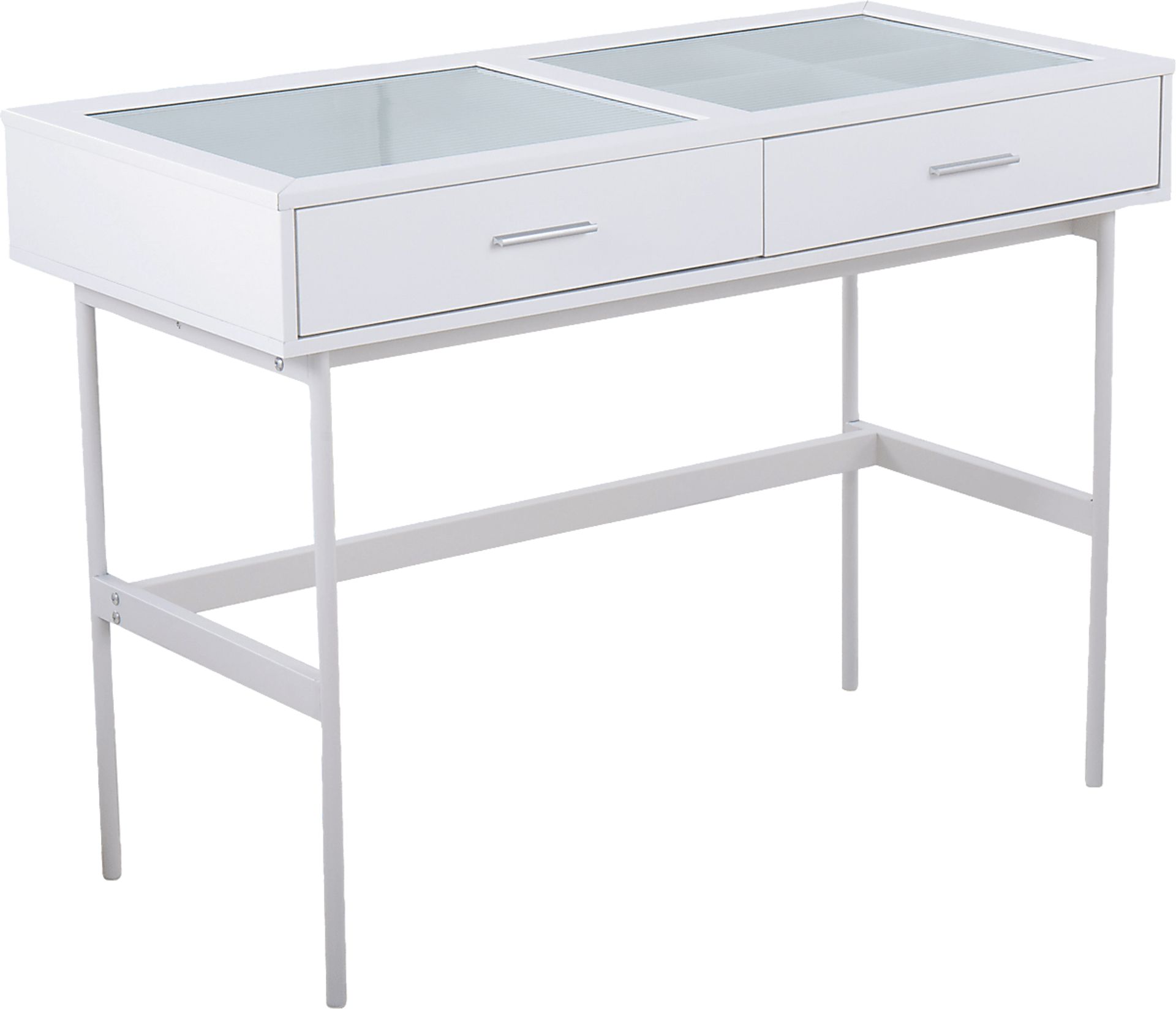 Benkard White Sofa Table - Image 1