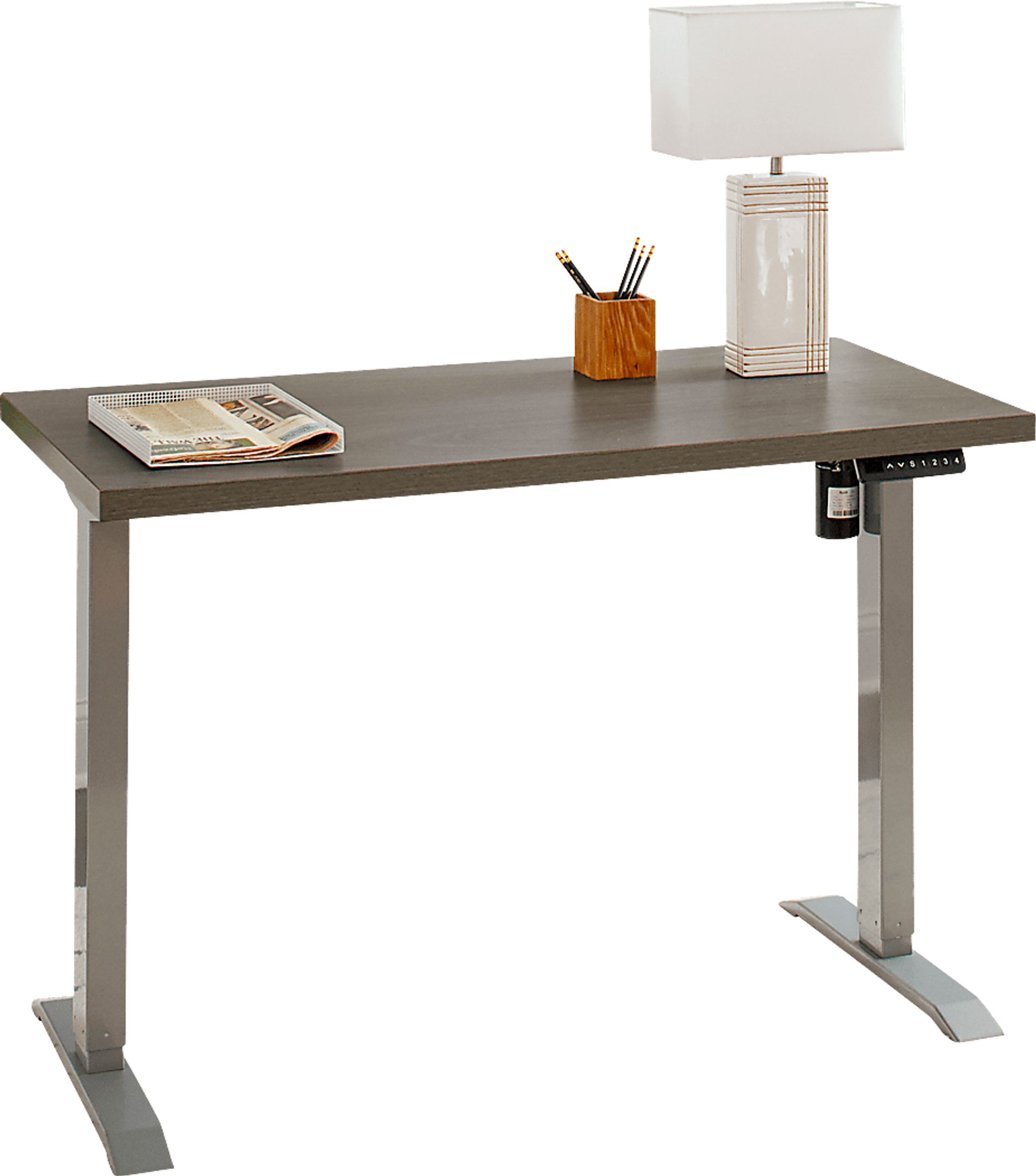 Benkert Gray Lift Desk - Image 1