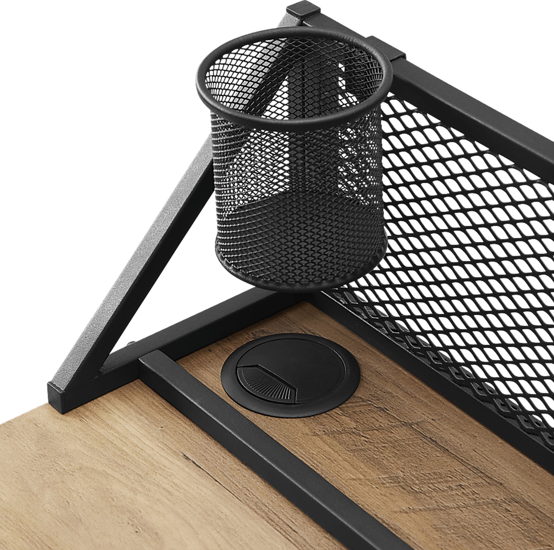 Benmar Brown Desk - Image 4