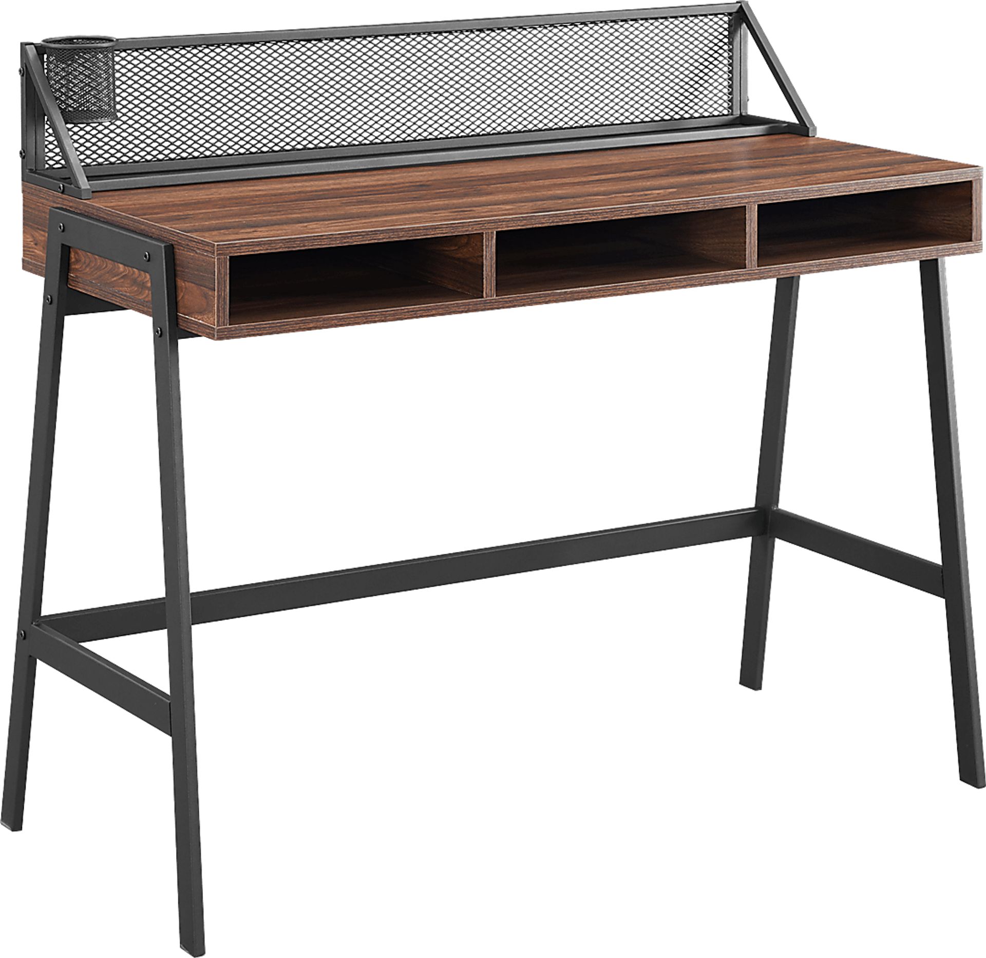 Benmar Walnut Desk - Image 1