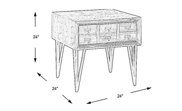 Dimension Image. Please refer to the Dimension Tab on this page for dimension details.