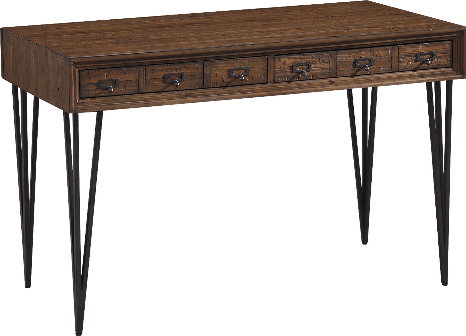 Bennett Creek Brown Writing Desk - Image 1