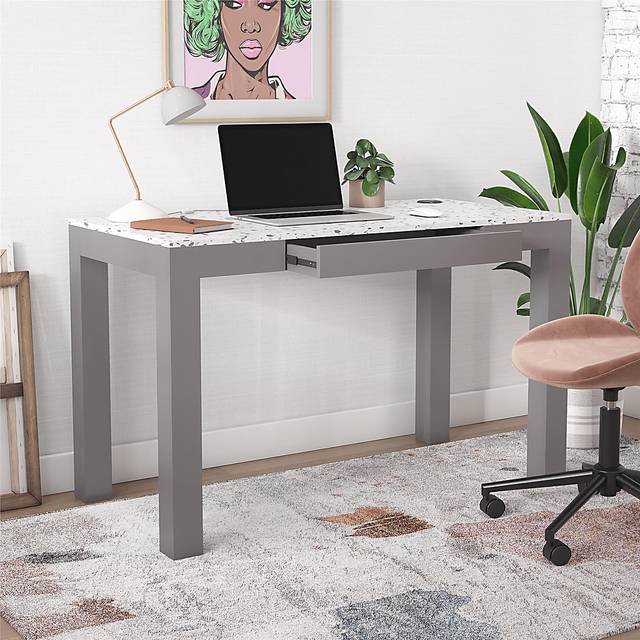 Benninghaus Gray Desk - Thumbnail - Image 3