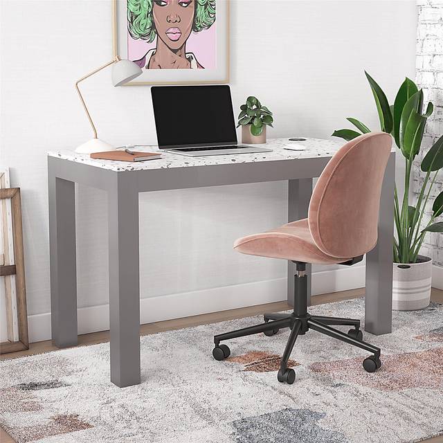 Benninghaus Gray Desk - Thumbnail - Image 4