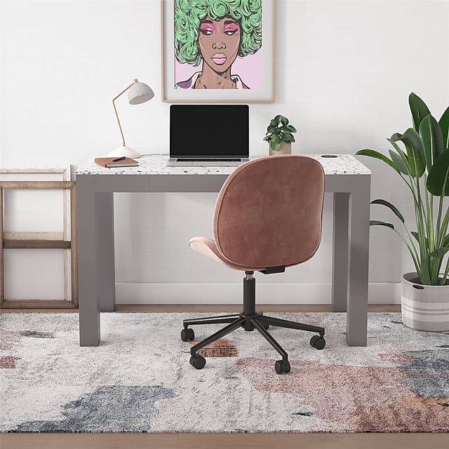 Benninghaus Gray Desk - Thumbnail - Image 5