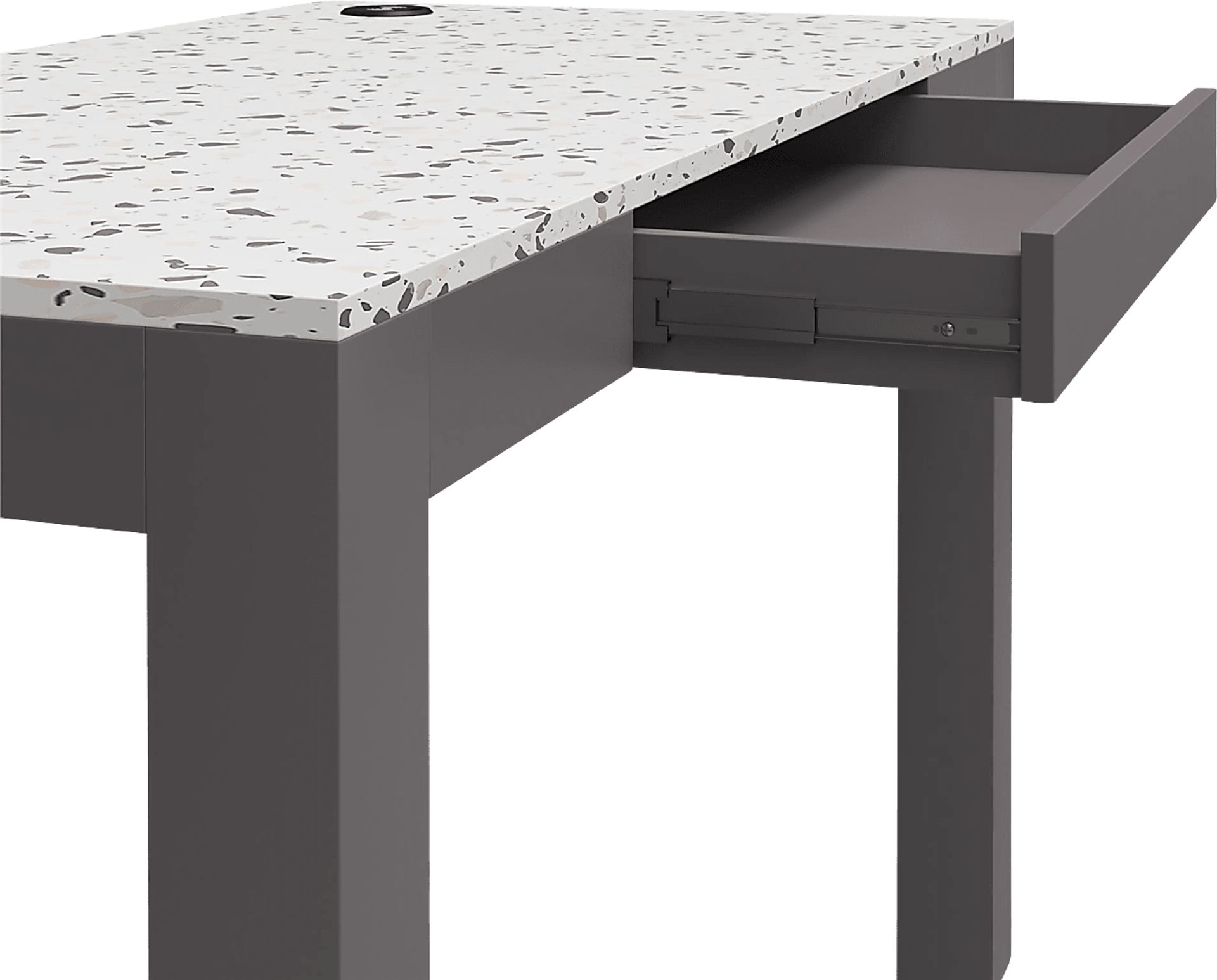 Benninghaus Gray Desk - Image 8