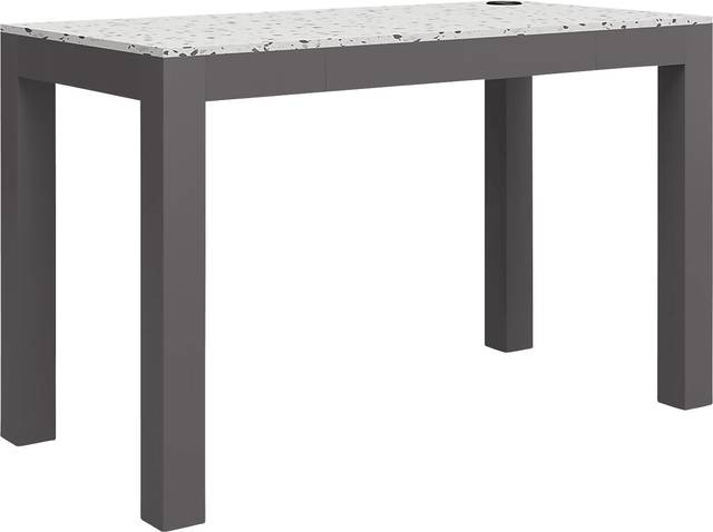 Benninghaus Gray Desk - Thumbnail - Image 1