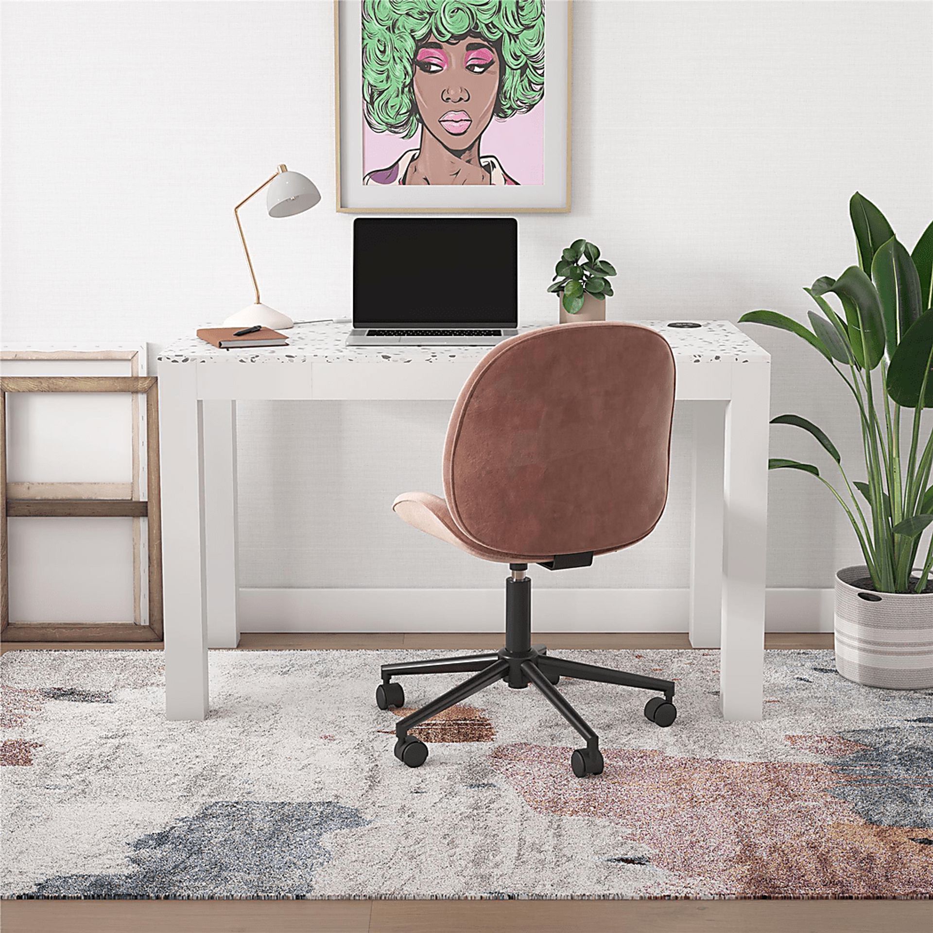 Benninghaus White Desk - Image 2