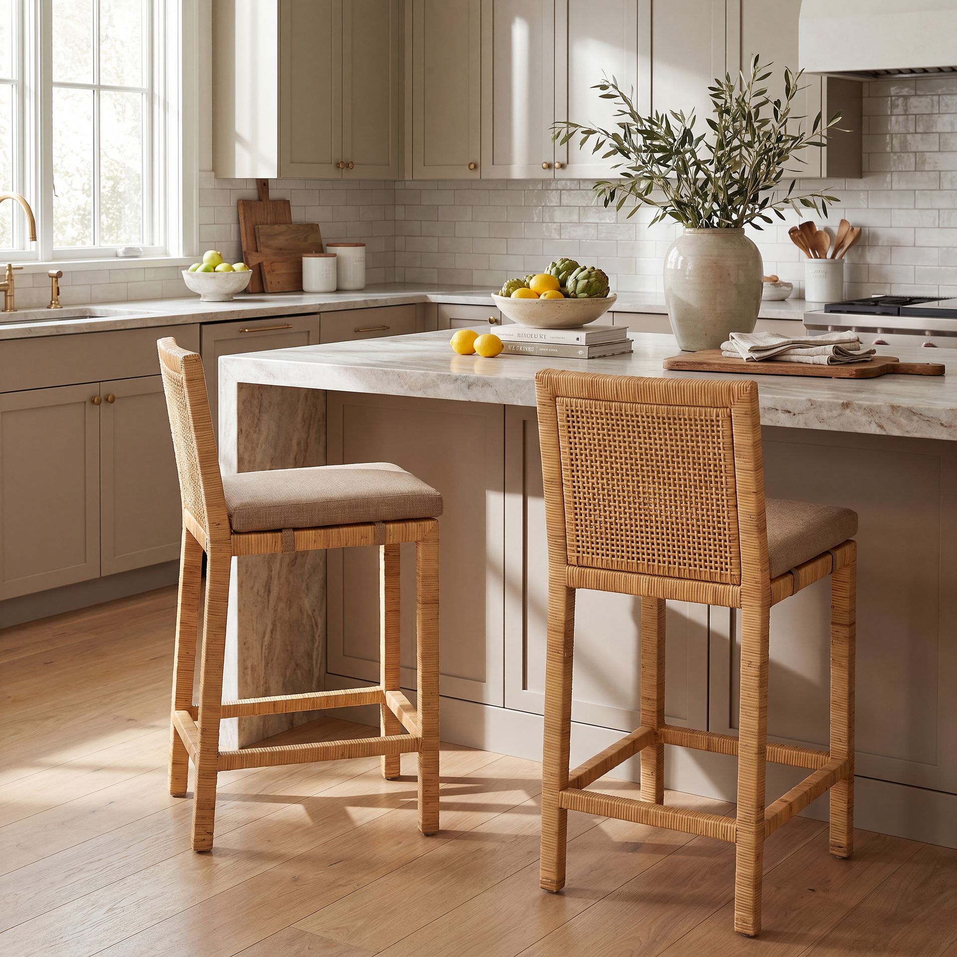 Bennington Natural Stool - Image 5