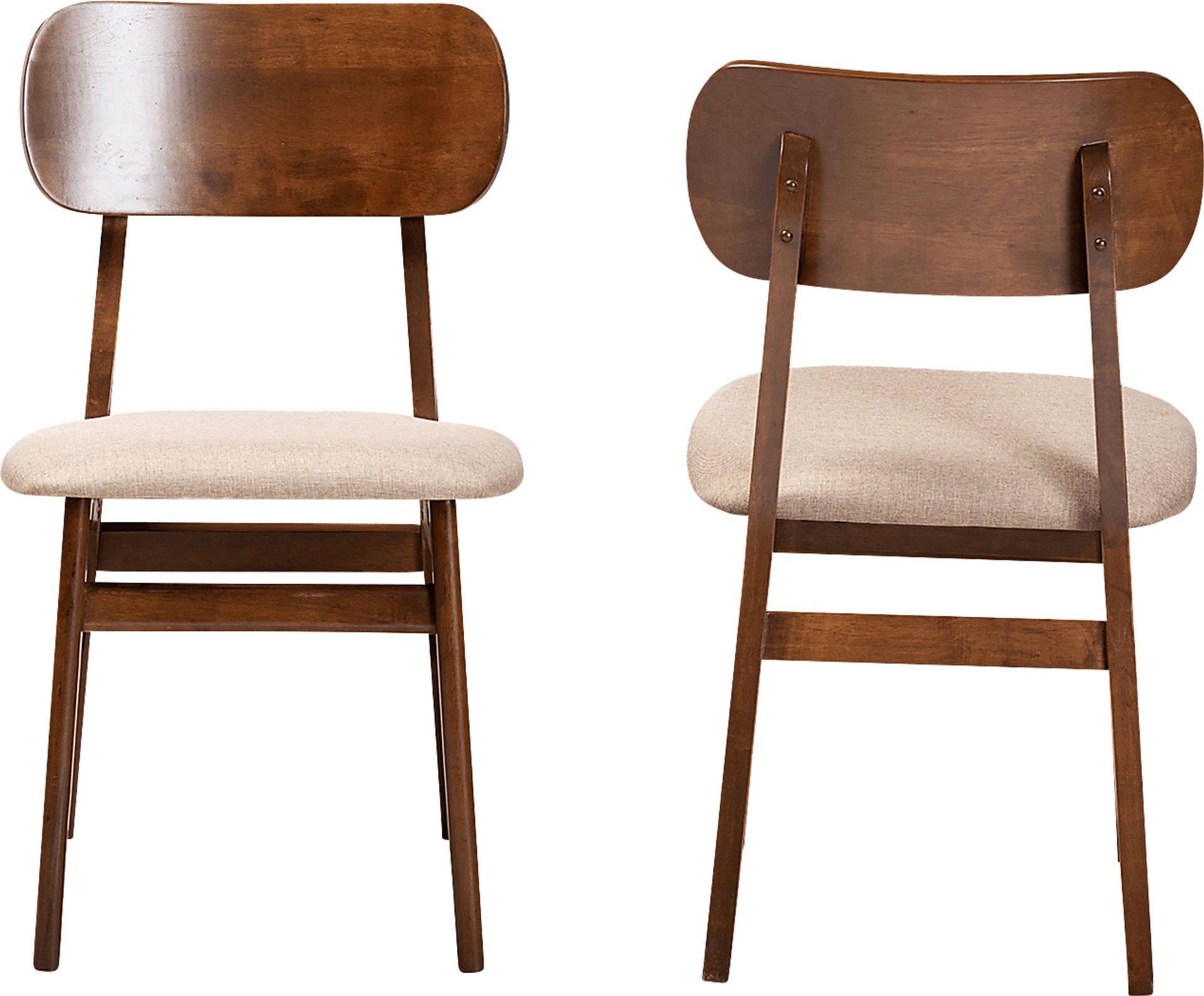 Bennson Brown Side Chair, Set of 2 - Image 2