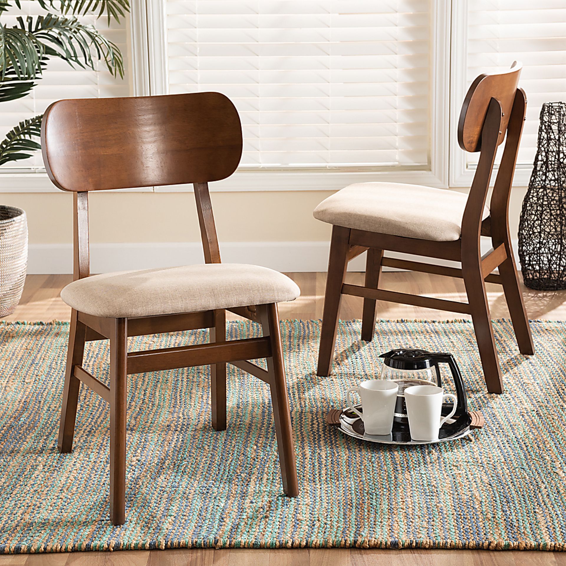 Bennson Brown Side Chair, Set of 2 - Image 6