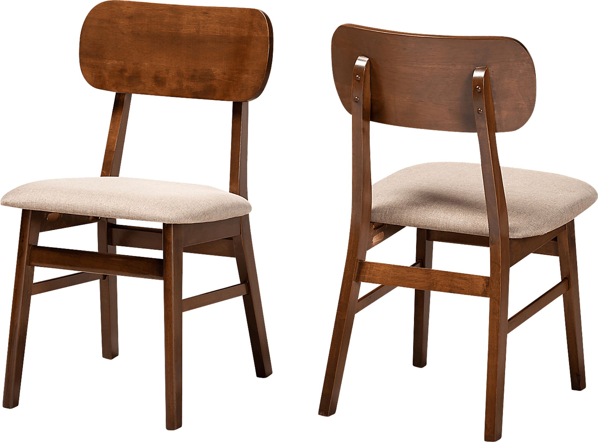 Bennson Brown Side Chair, Set of 2 - Image 1