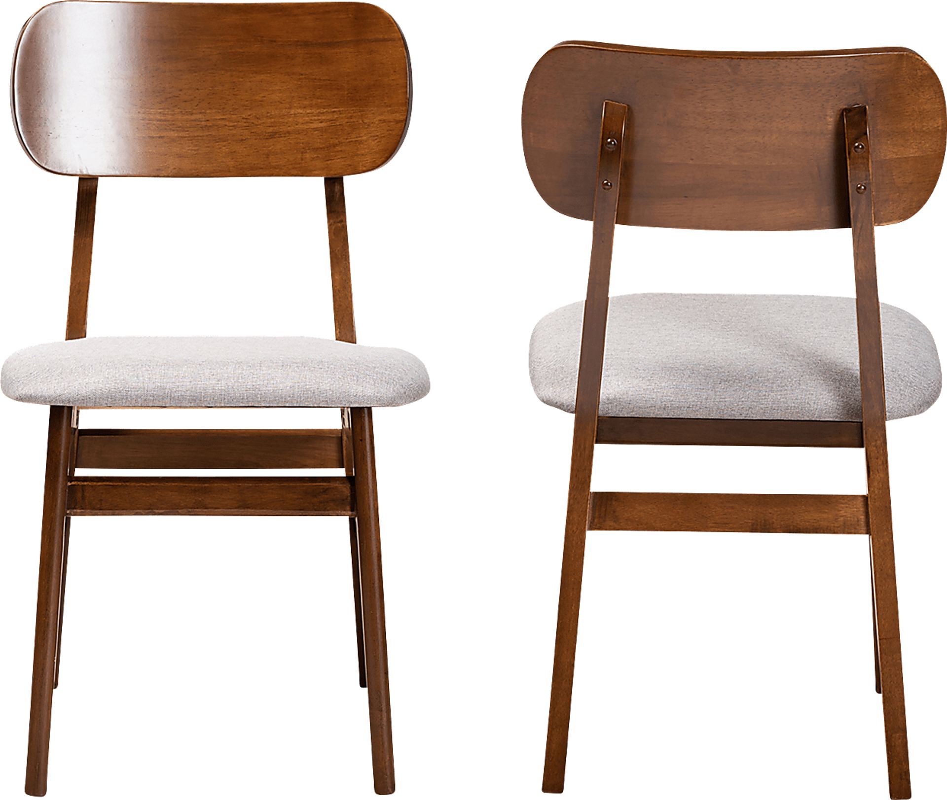 Bennson Gray Side Chair, Set of 2 - Image 2