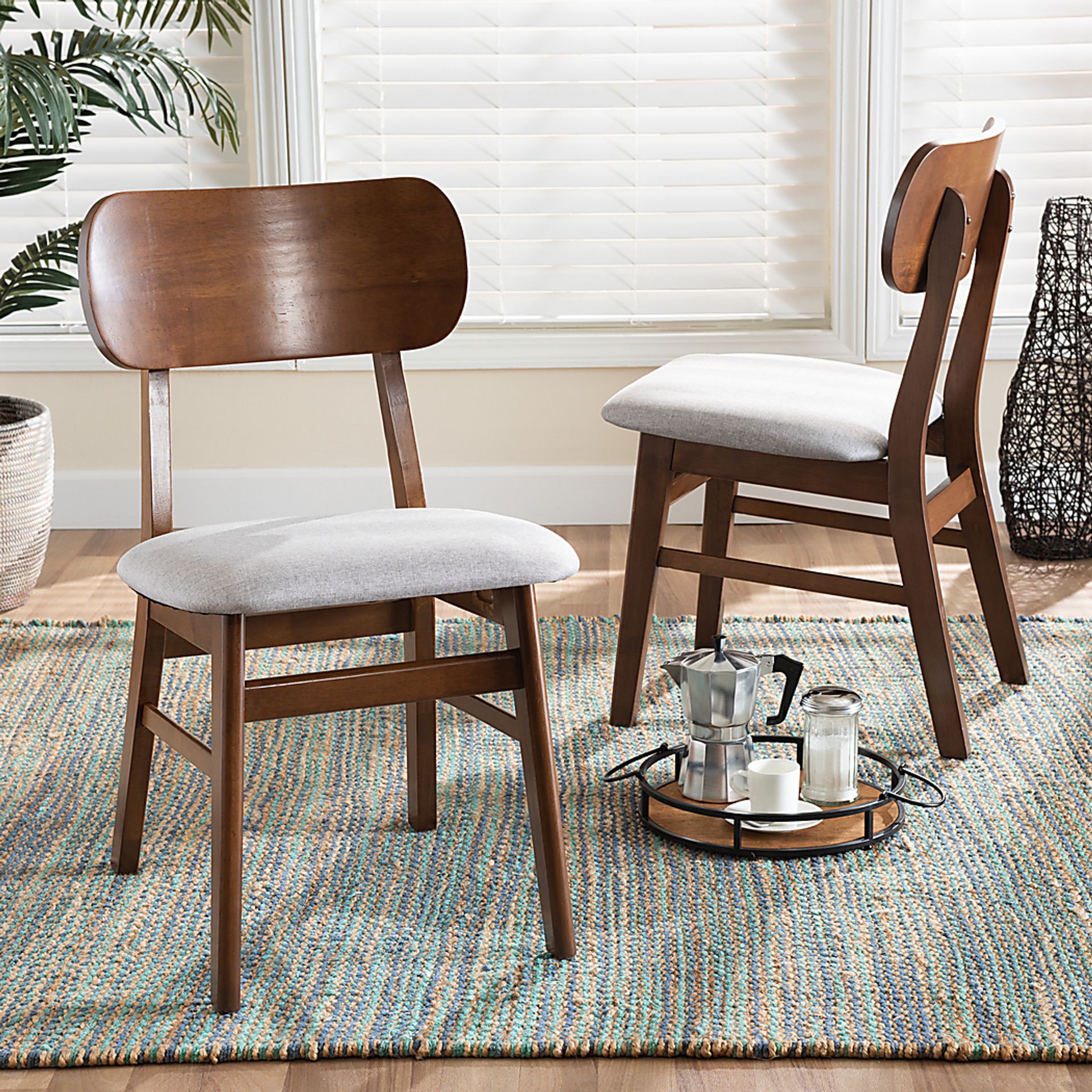 Bennson Gray Side Chair, Set of 2 - Image 6