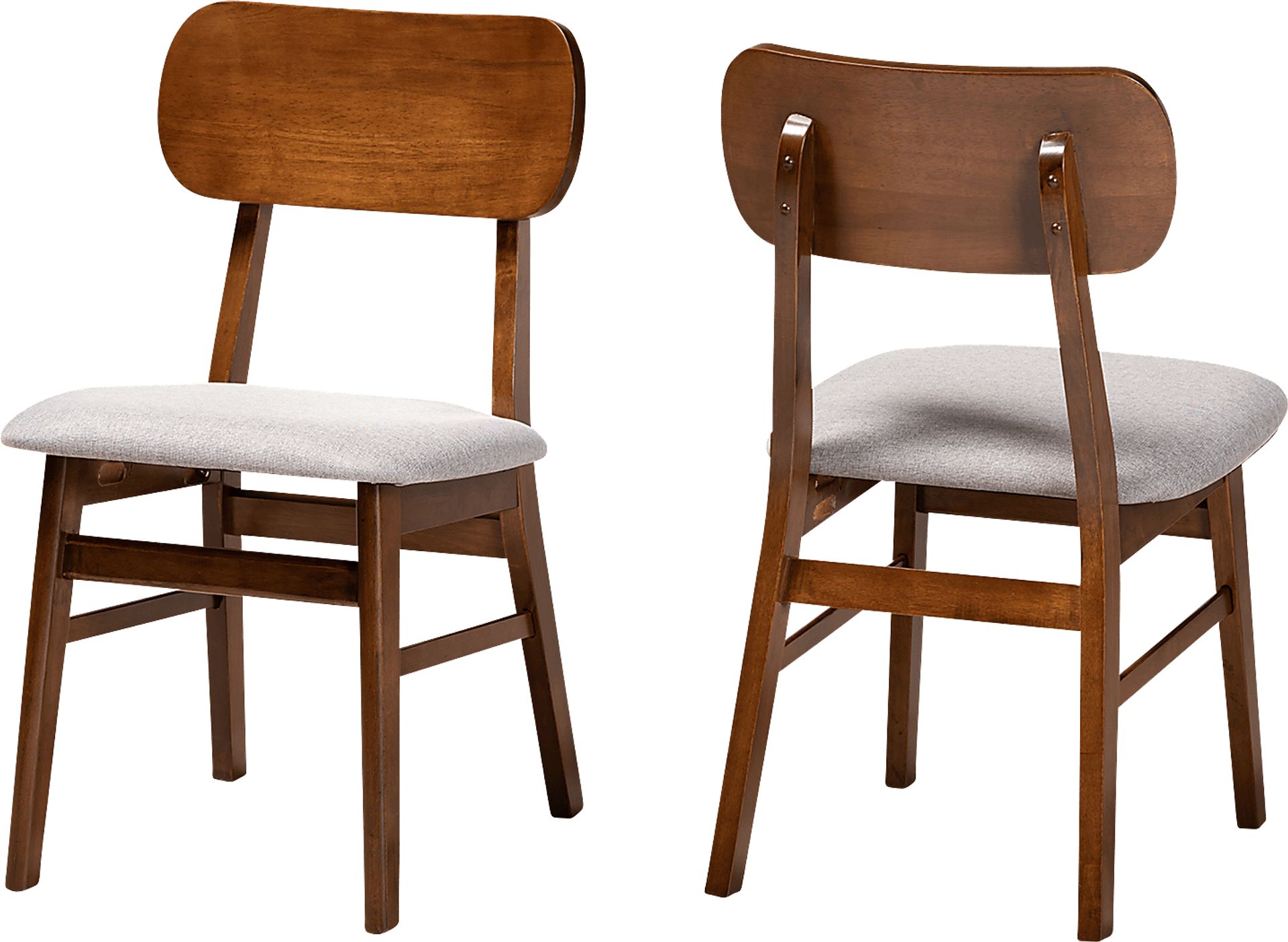 Bennson Gray Side Chair, Set of 2 - Image 1