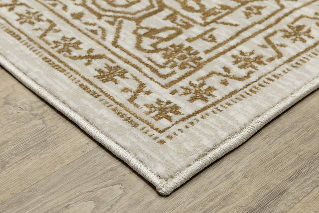 Bennu Ivory 5'3 x 7'6 Rug - Thumbnail - Image 2