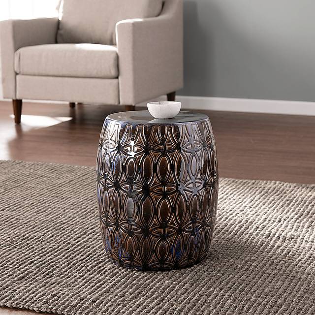 Bensley Brown Accent Table - Thumbnail - Image 4