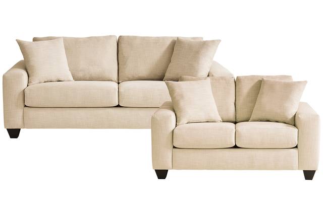 Bentiff Point Cream Loveseat - Thumbnail - Image 2