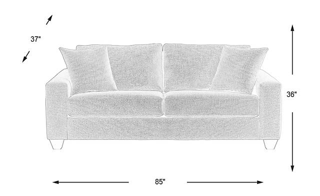 Dimension Image. Please refer to the Dimension Tab on this page for dimension details.