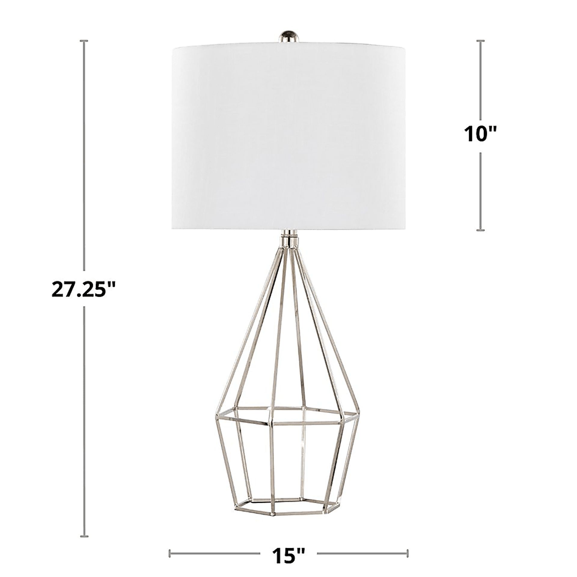 Bentler Trail Silver Lamp, Set of 2 - Image 9