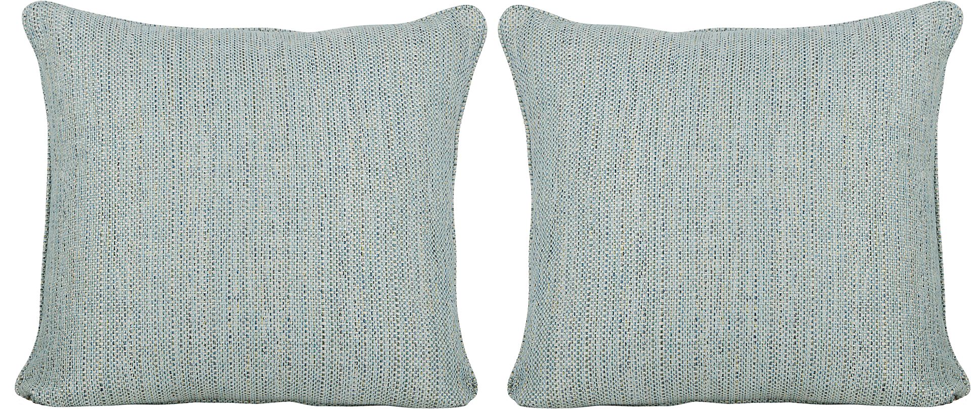 Bentley Sky Blue Accent Pillow (Set of 2) - Image 1