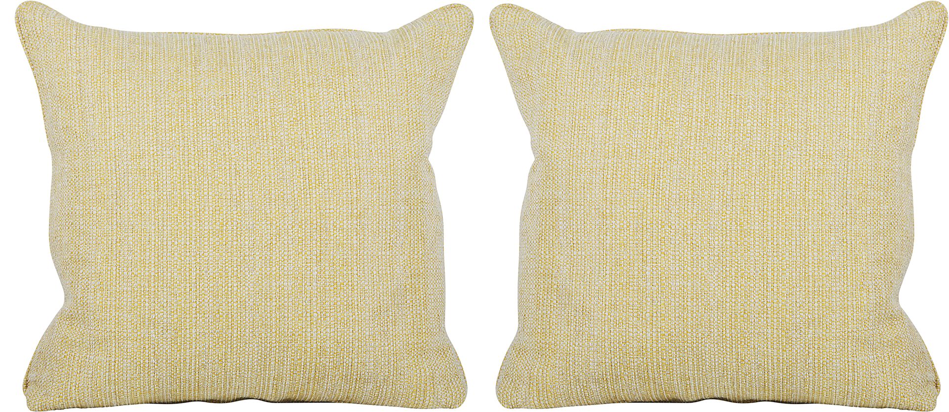 Bentley Yellow Accent Pillow (Set of 2) - Image 1