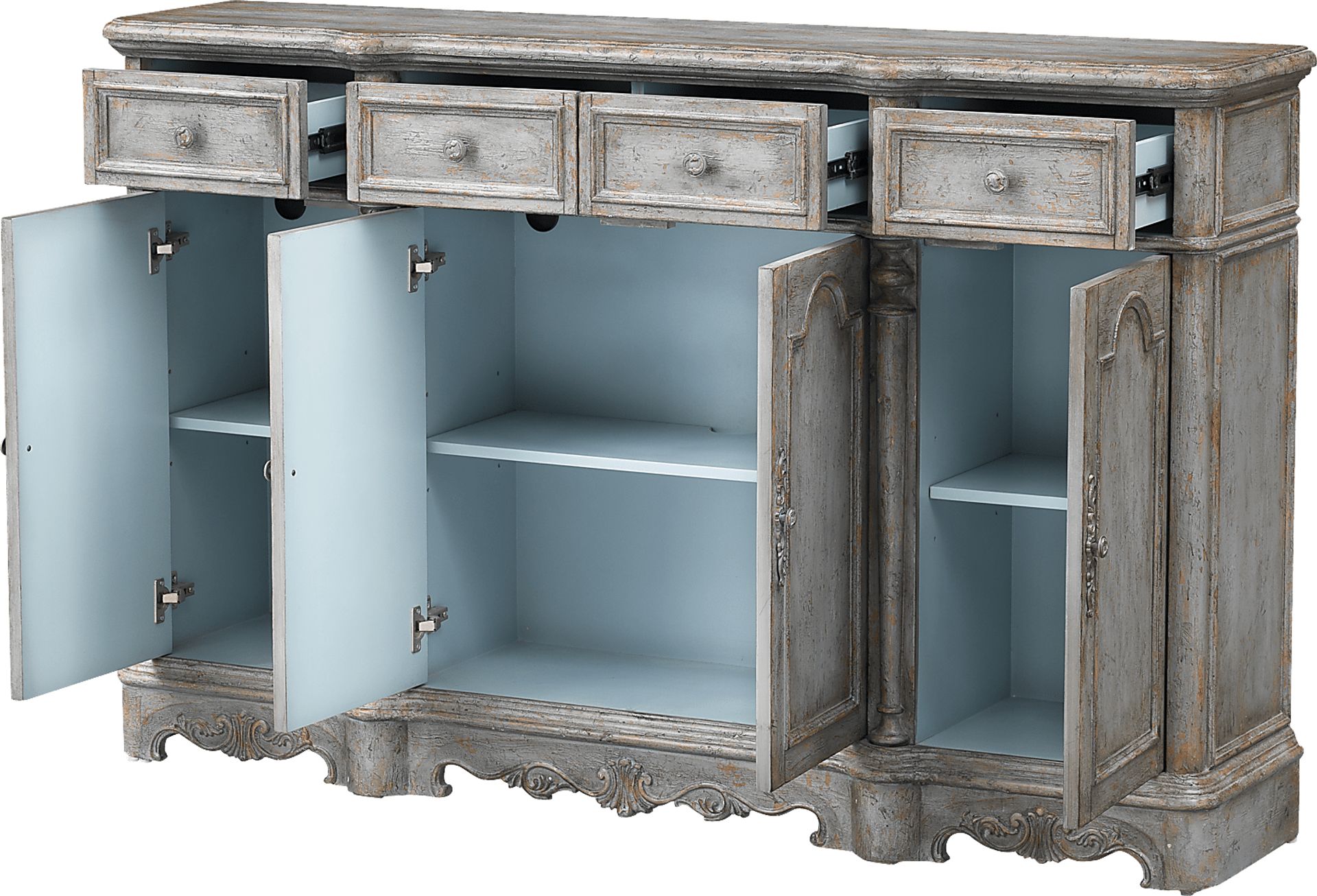 Bentliff Gray Credenza - Image 3