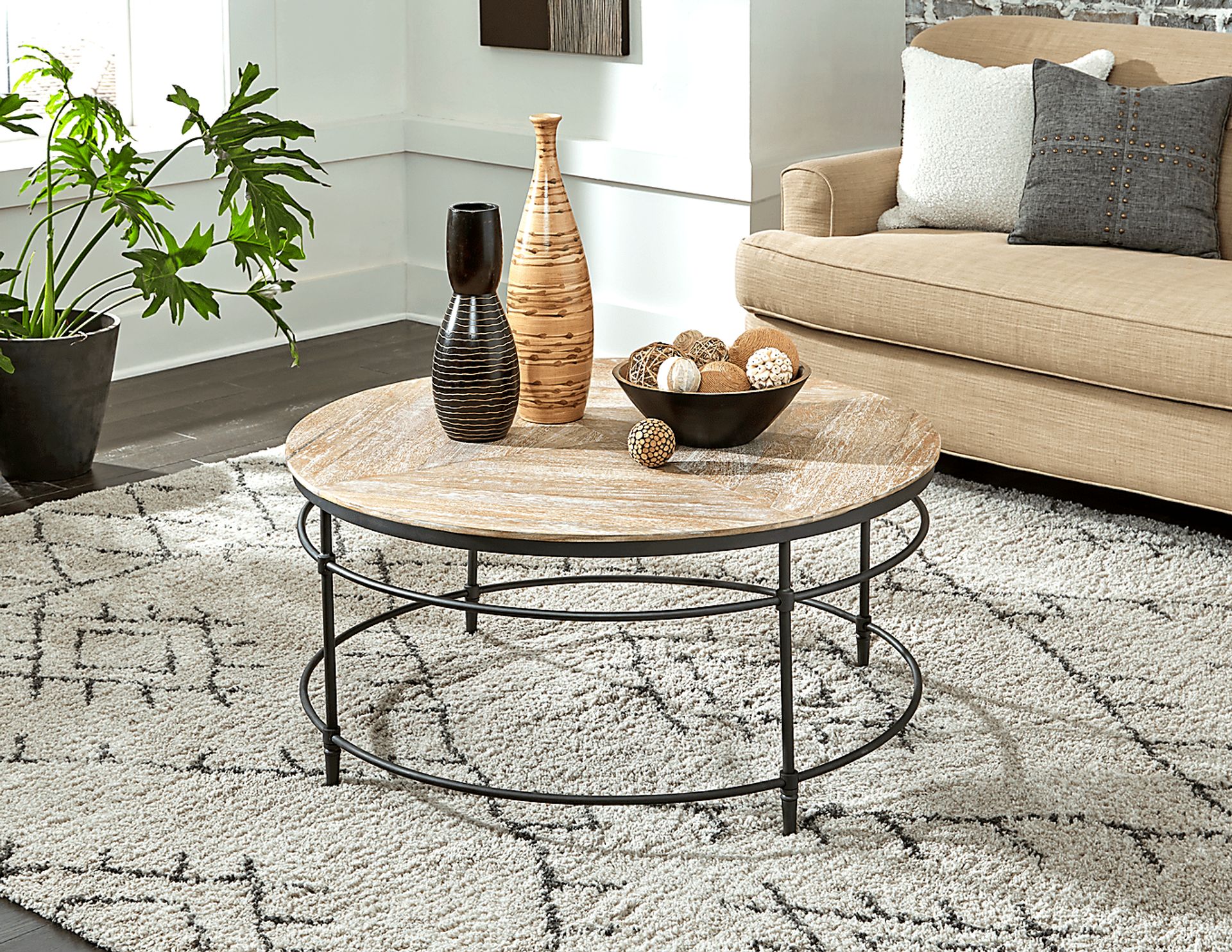 Bentnail Brown Cocktail Table - Image 2