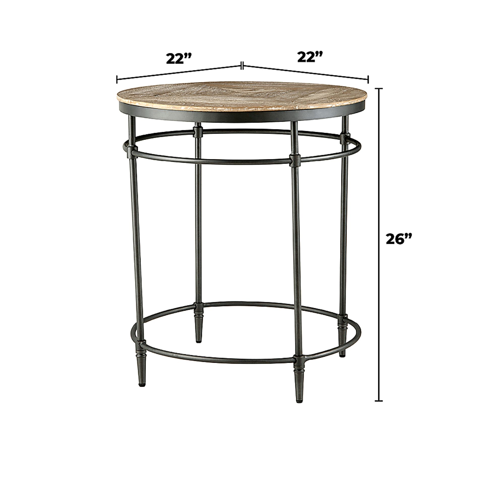 Bentnail Brown End Table - Image 6