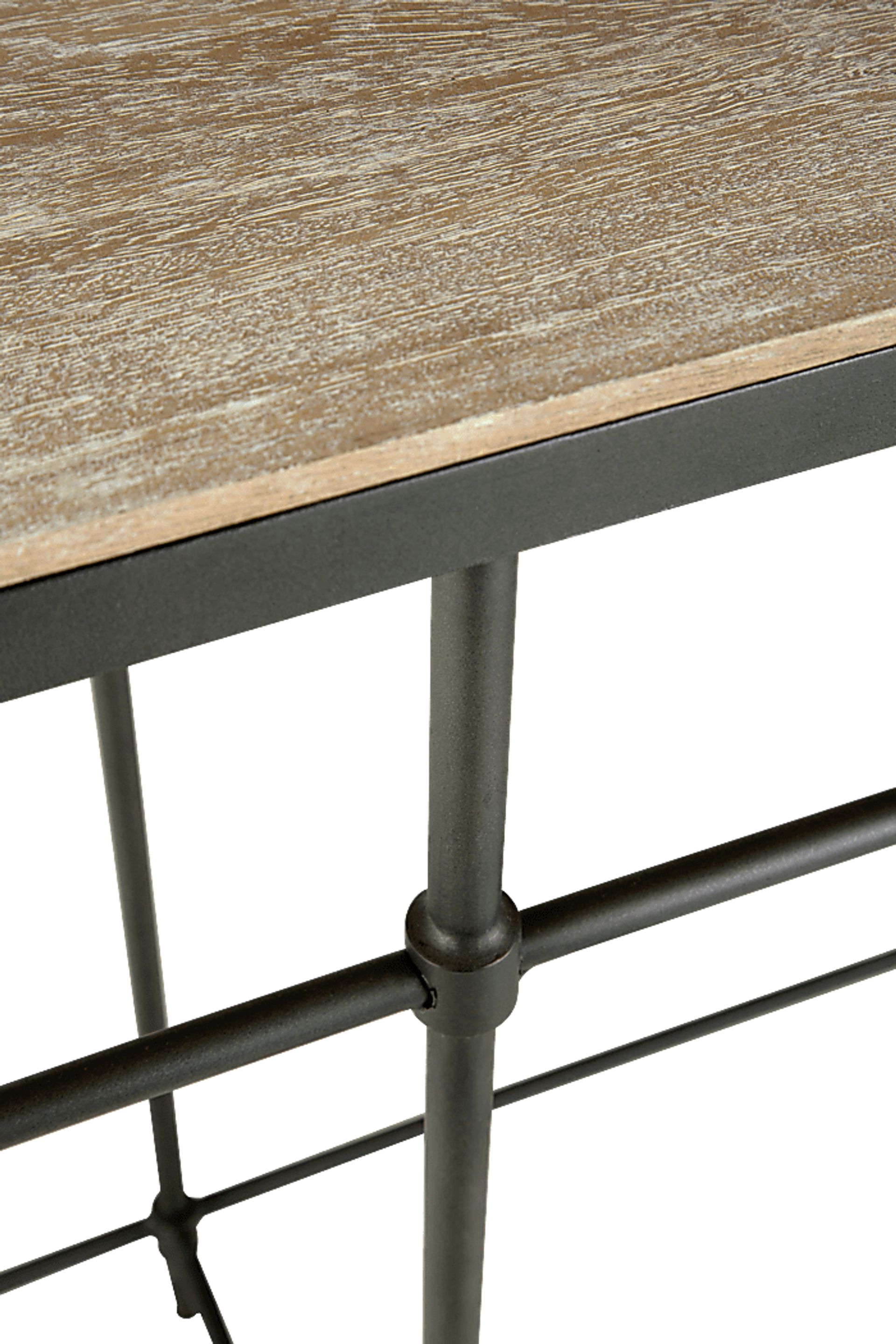 Bentnail Brown Sofa Table - Image 5