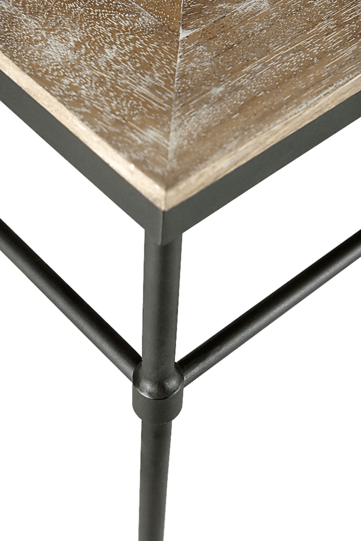 Bentnail Brown Dark Wood Sofa Table | Rooms to Go