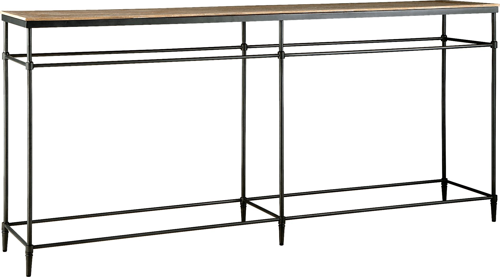 Bentnail Brown Sofa Table