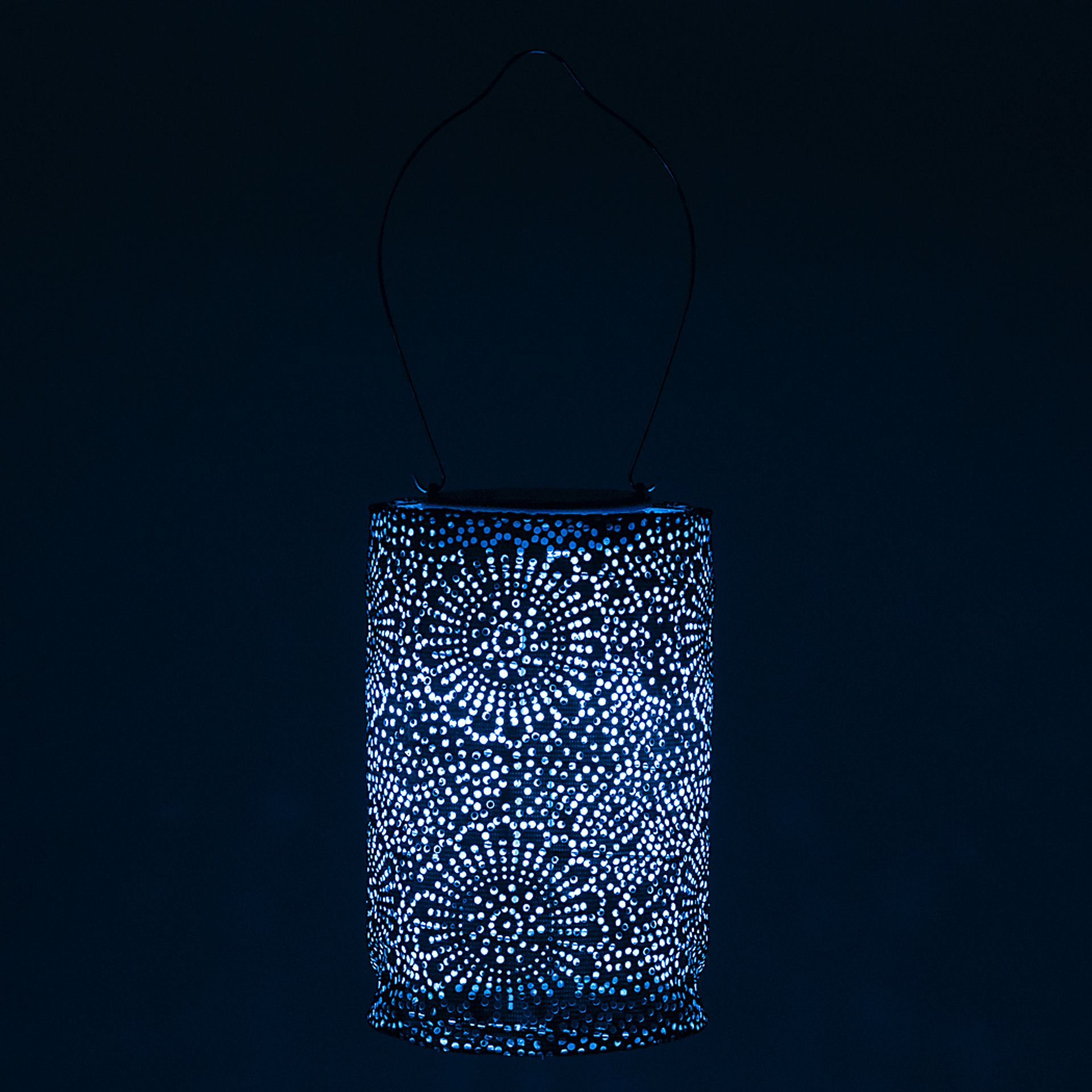 Bento Shade Outdoor Emerald Solar Lantern - Image 14