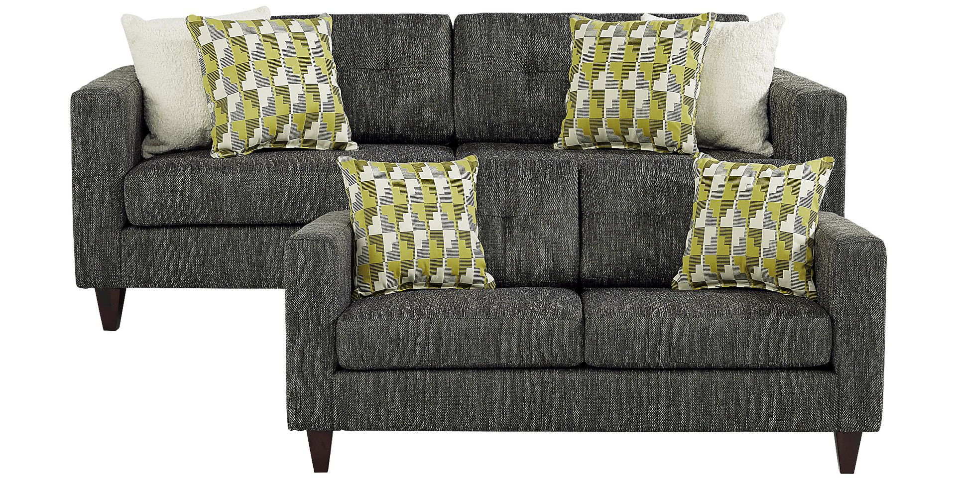 Benton Way Gray 2 Pc Living Room - Image 1