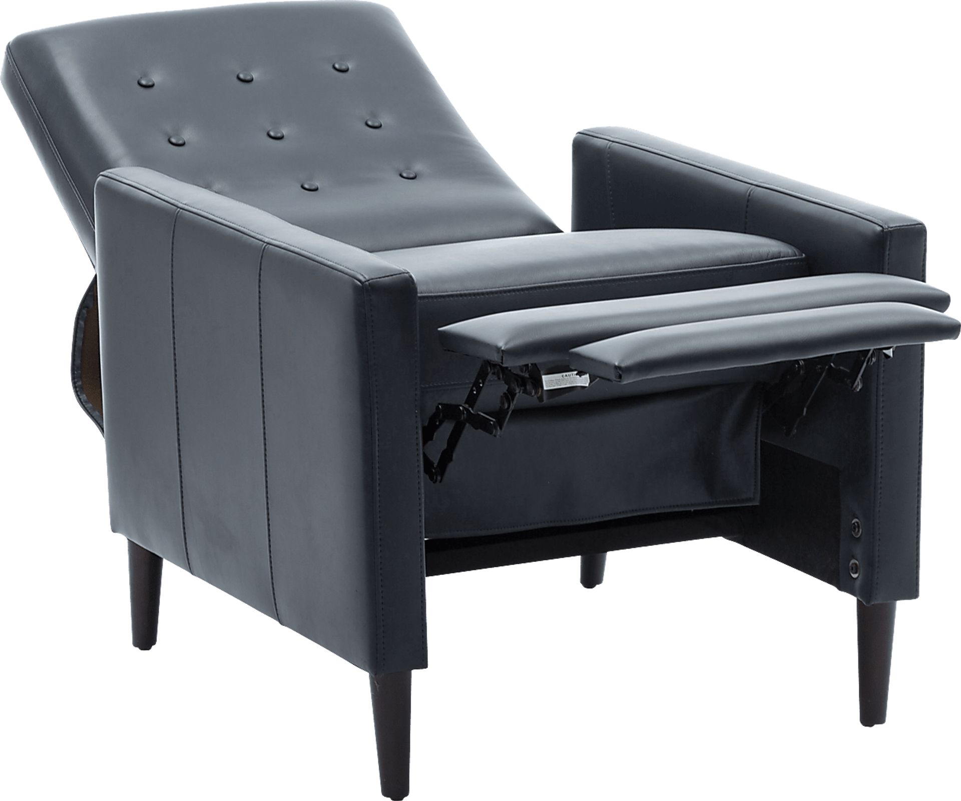 Bentree Blue Push Back Recliner - Image 5