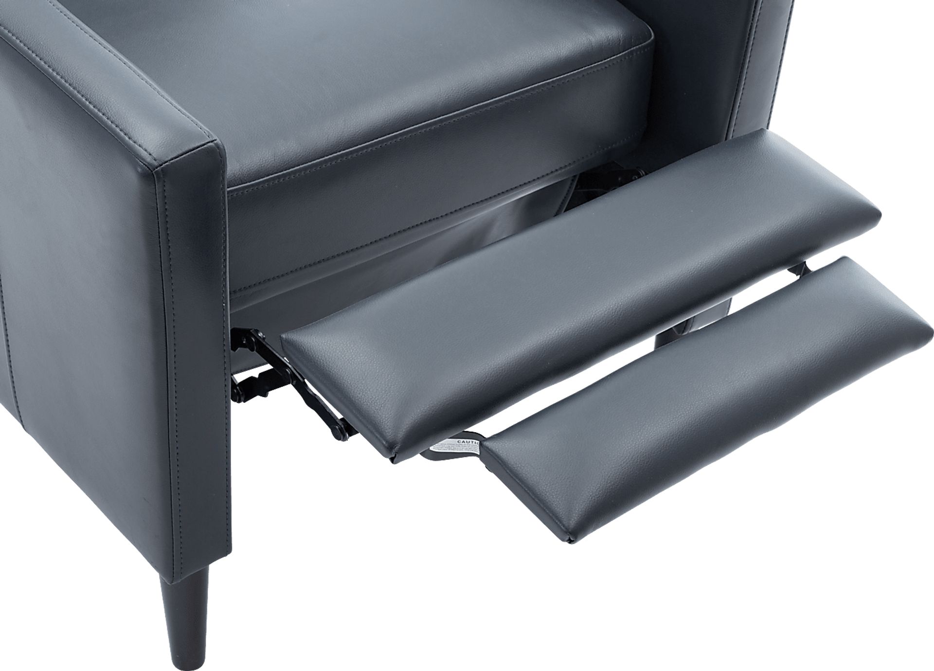 Bentree Blue Push Back Recliner - Image 6