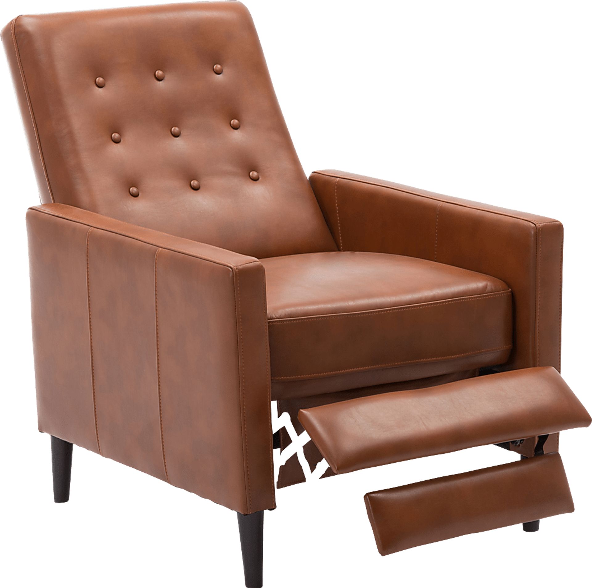 Bentree Brown Push Back Recliner - Image 3