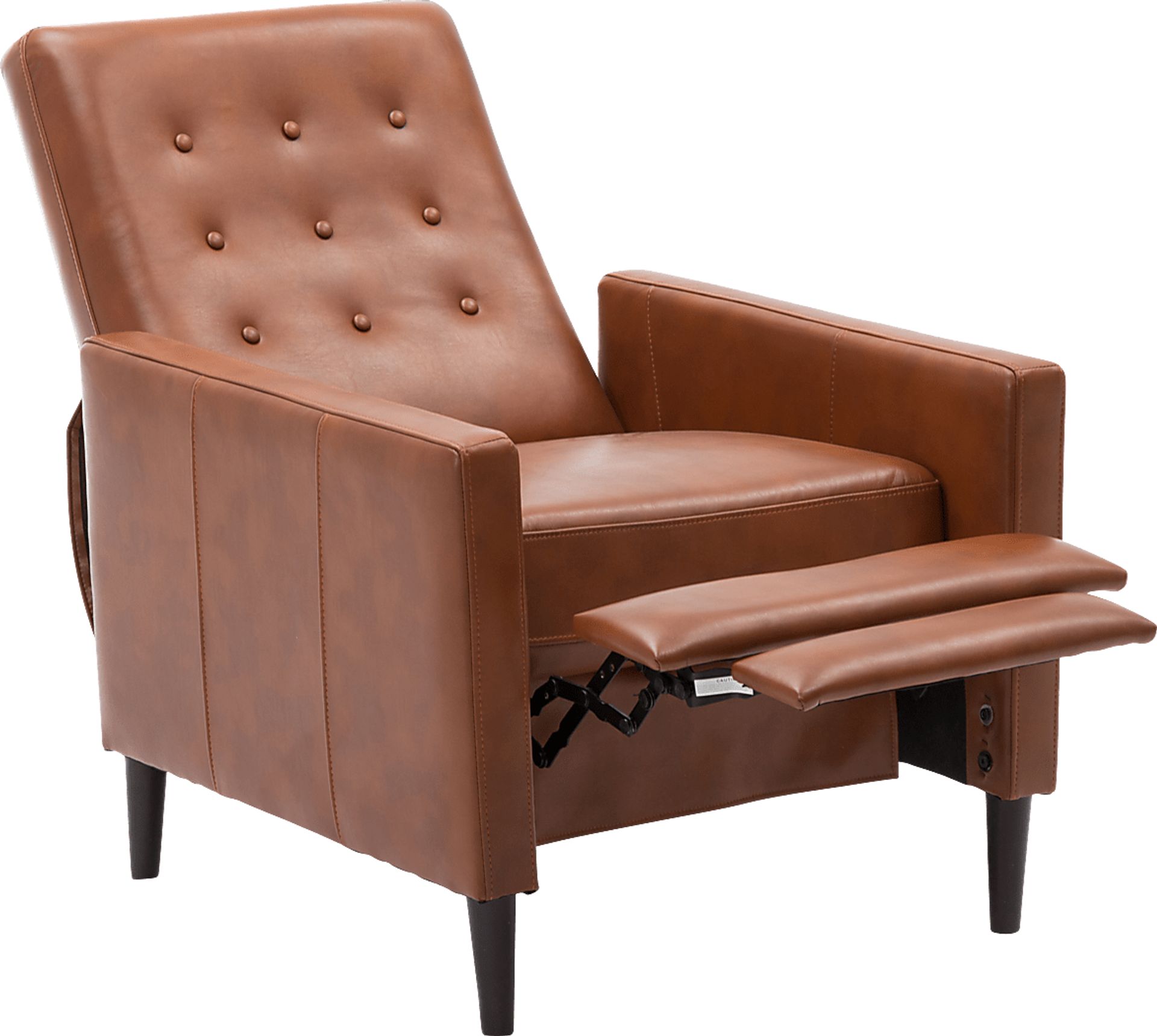 Bentree Brown Push Back Recliner - Image 4