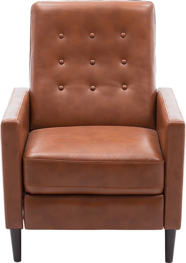 Bentree Brown Push Back Recliner - Thumbnail - Image 9