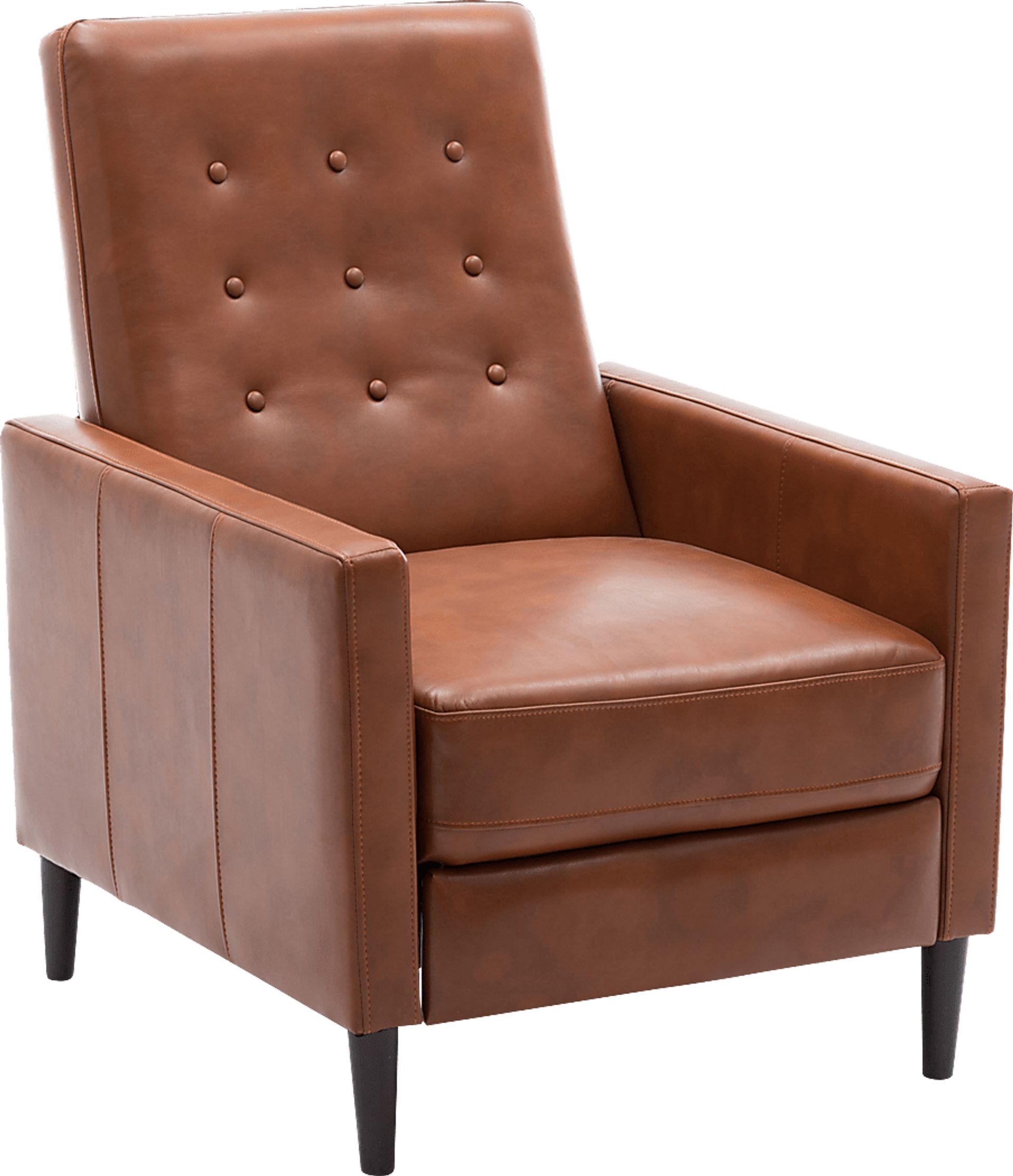 Bentree Brown Push Back Recliner - Image 1