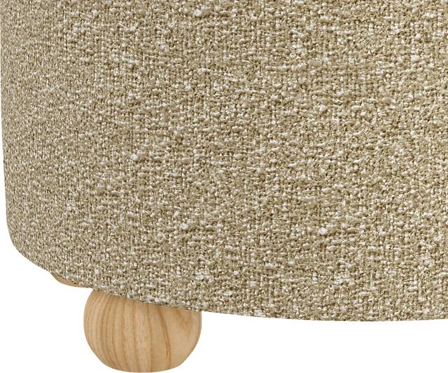 Bentres Beige Ottoman - Thumbnail - Image 4