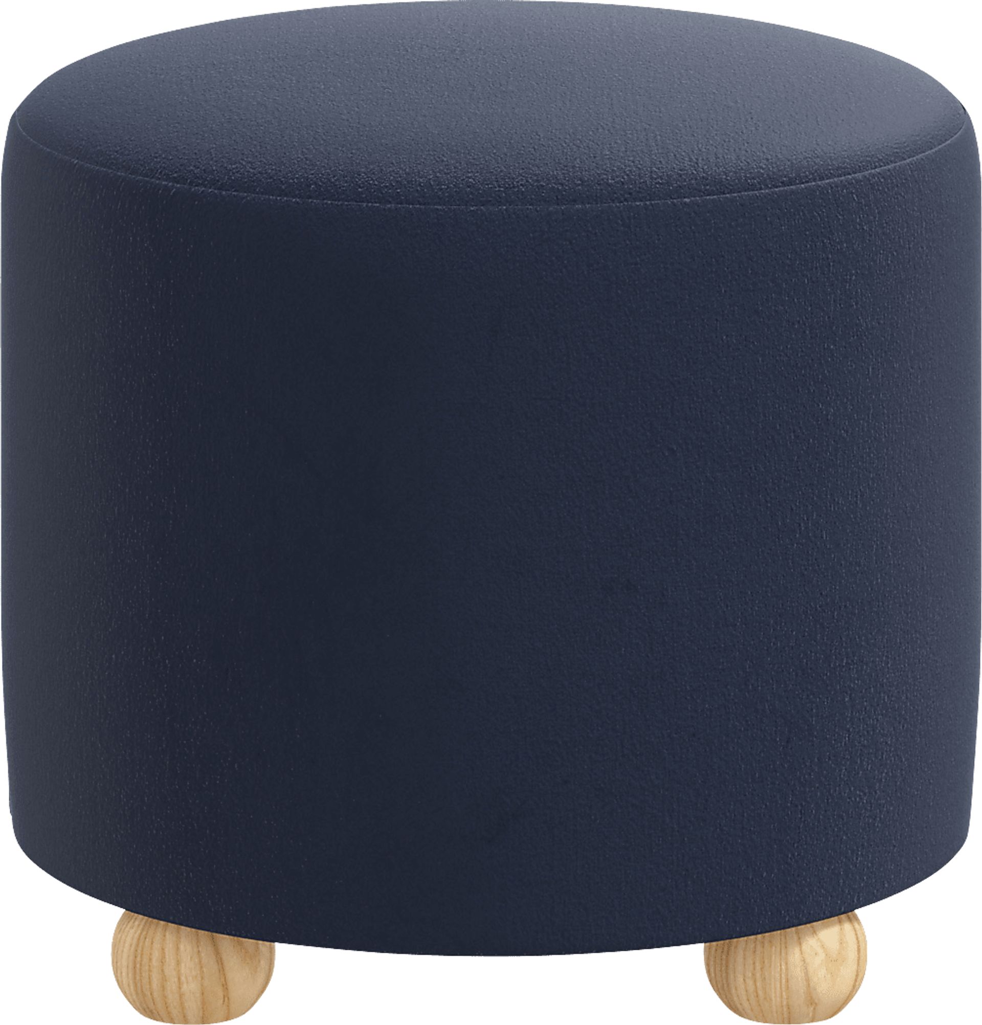 Bentres Blue Ottoman - Image 3